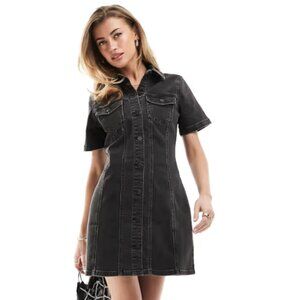 Denim Fitted Dress